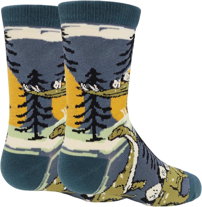 ooohyeah Kid's Novelty Cute Animals Crew Socks, Funny Crazy Silly Cool Casual Dress Socks for Boy and Girl, Size 1-5 - Image 2